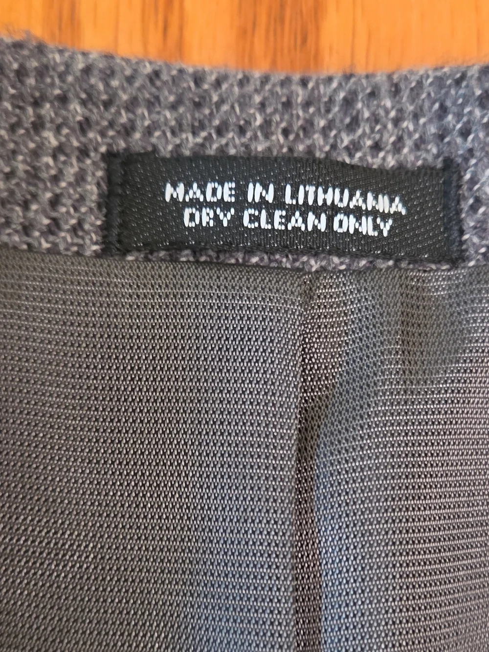 Oscar de la Renta refined gray